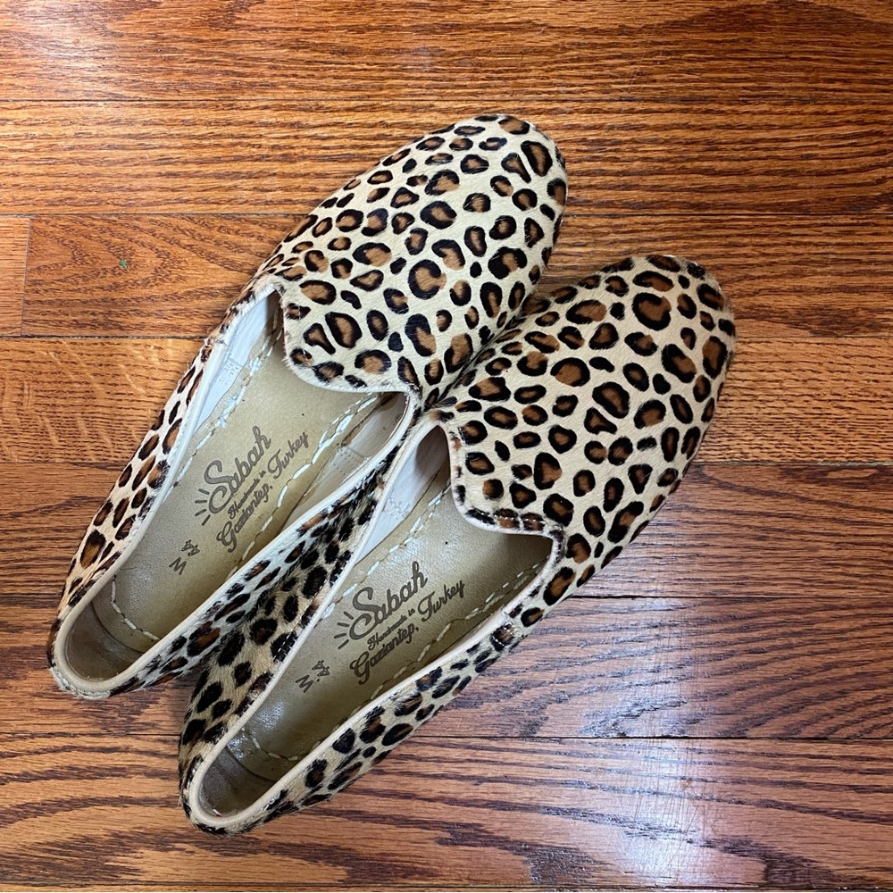 Sabah Leopard Print Women's Loafers